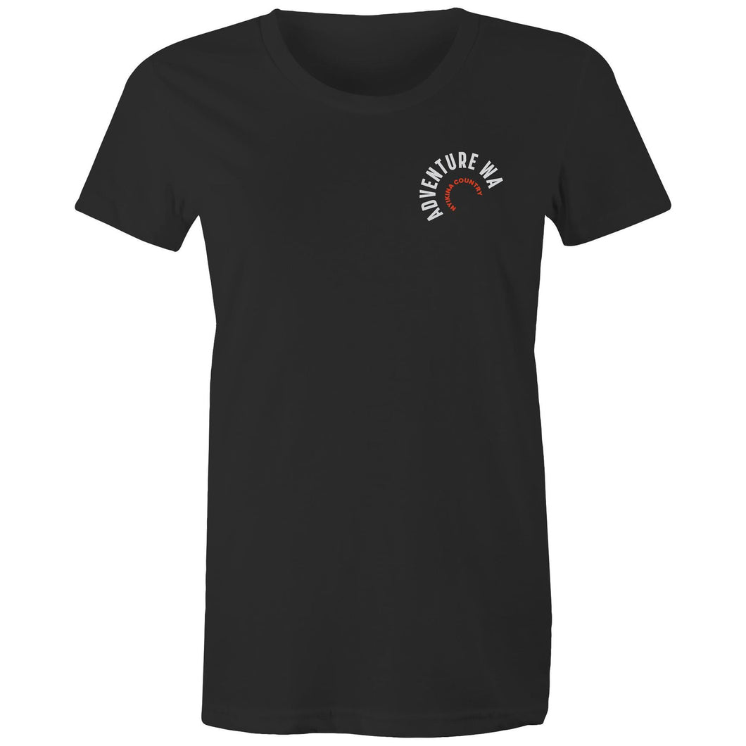 Premium Derby - Nyikina black short sleeve women's t-shirt