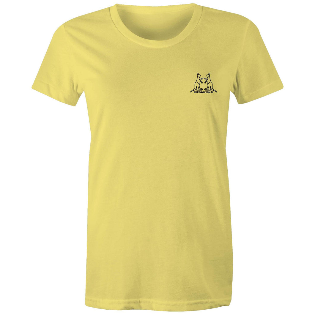 Premium Stirling Range yellow short sleeve women's t-shirt