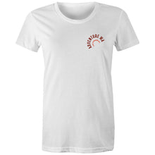 Load image into Gallery viewer, Premium Kimberley Region white short sleeve women&#39;s t-shirt
