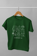 Load image into Gallery viewer, Adventure WA green short sleeve women&#39;s t-shirt
