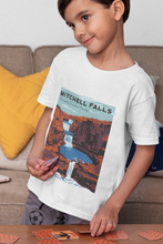 Load image into Gallery viewer, Mitchell Falls Kimberley white short sleeve kid&#39;s t-shirt
