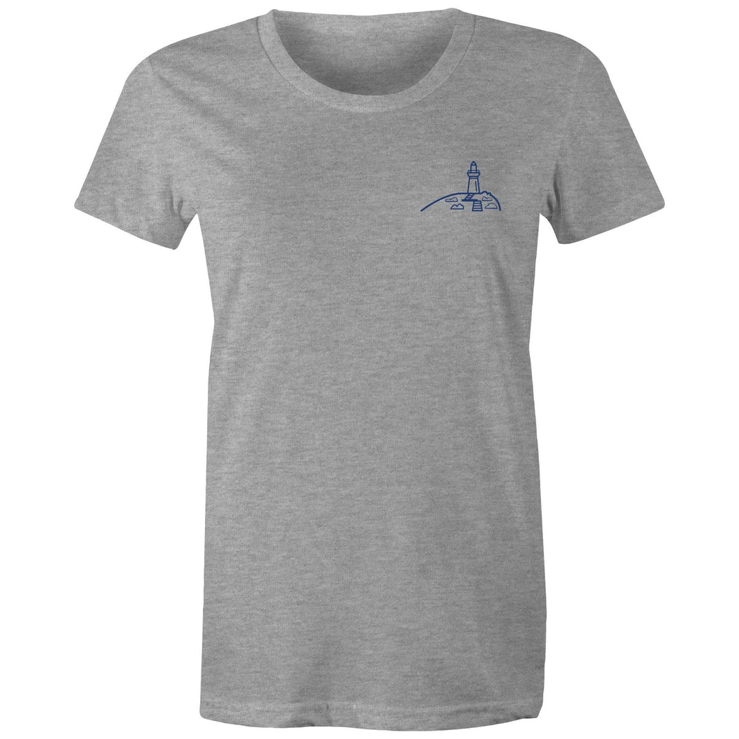 Premium quokka grey short sleeve women's t-shirt