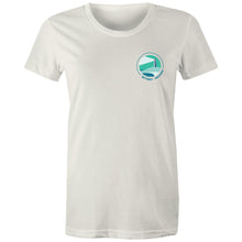 Load image into Gallery viewer, Premium Rottnest Wadjemup natural short sleeve women&#39;s t-shirt
