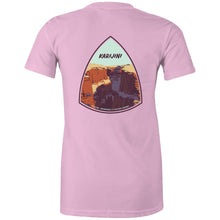 Load image into Gallery viewer, Premium Karijini National Park  pink short sleeve women&#39;s t-shirt
